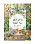 Animal Theme Birthday Template Bundle