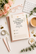 The Ultimate Event Planner & Organizer — 25 Canva Editable Templates
