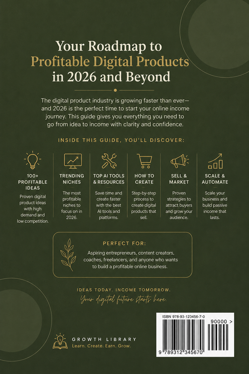 A Practical Guide to Creating, Selling & Growing Digital Products Online