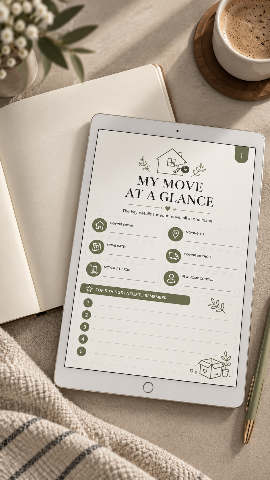 The Ultimate Moving Home Kit | Complete Moving Planner