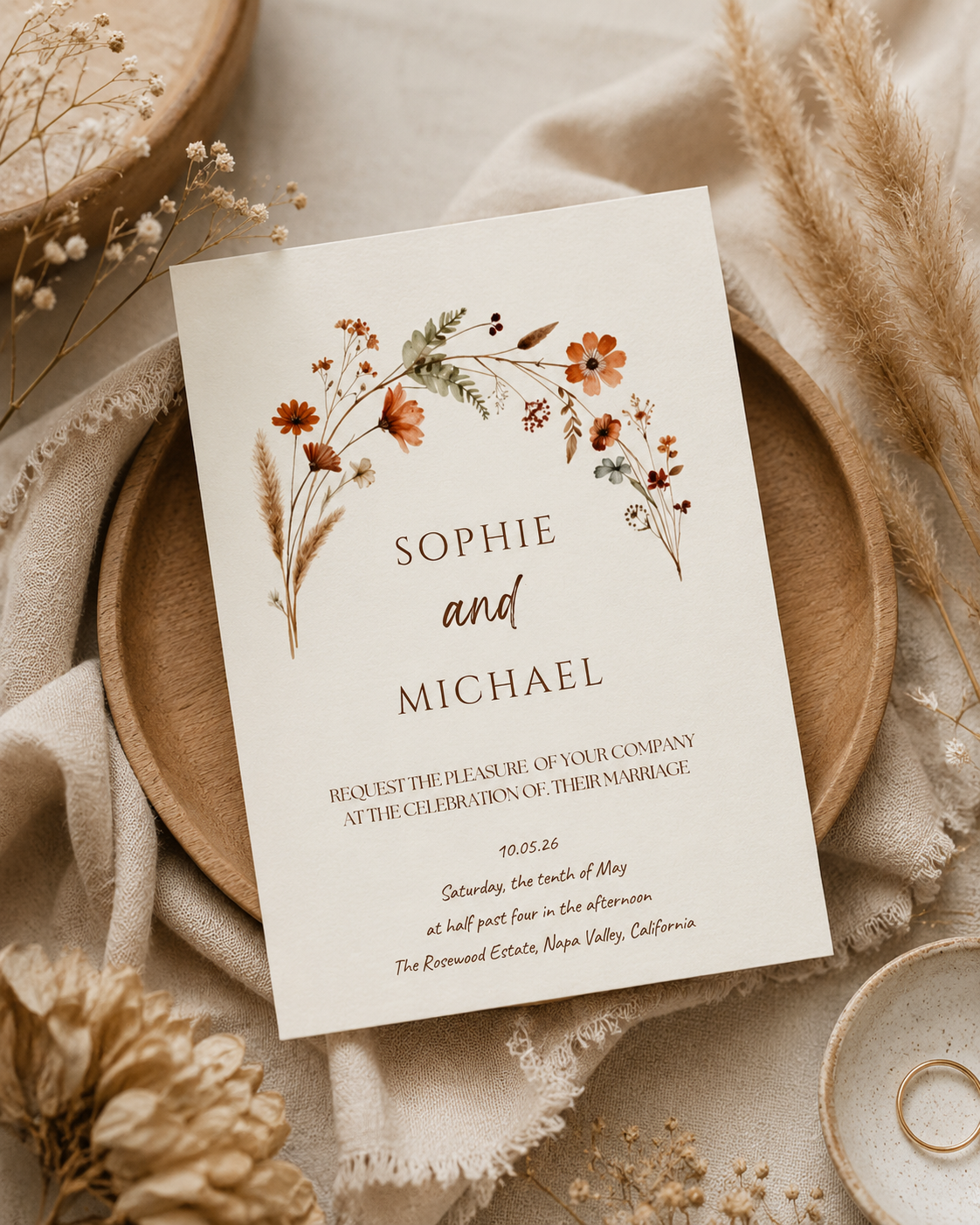 Wedding Invitation Template