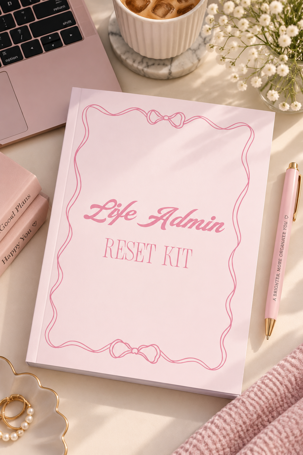 Life Admin Reset Kit | 10-Page Printable Life Organizer | Bills, Tasks, Renewals, Important Dates & Everyday Admin