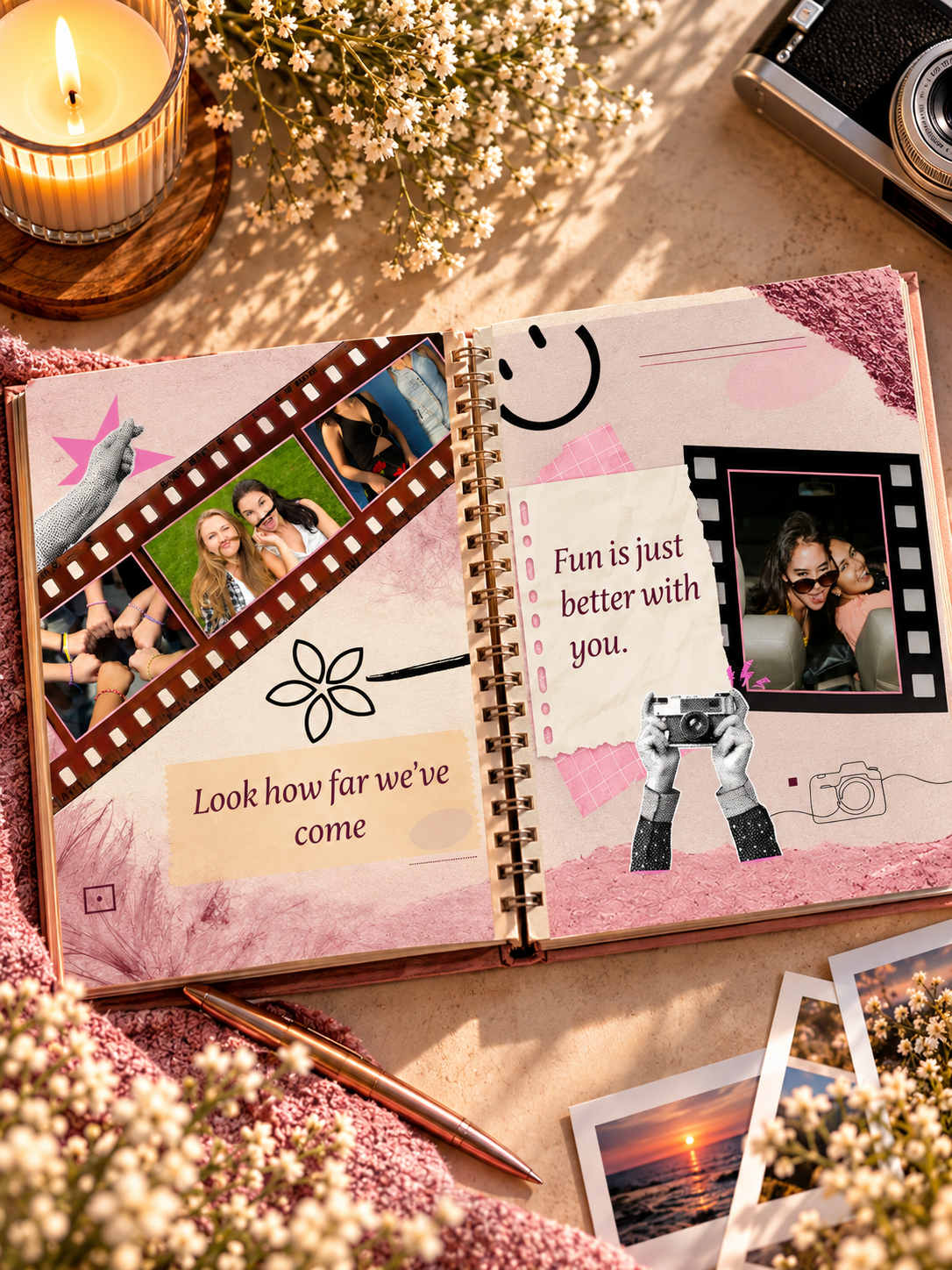 Birthday Memory Scrapbook